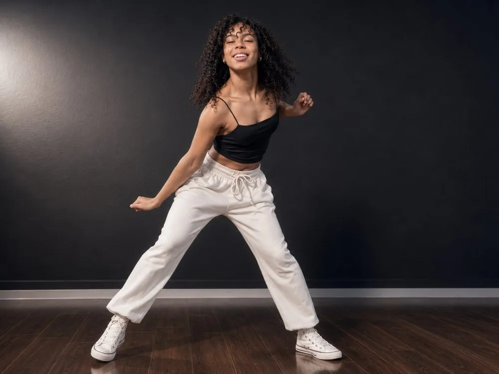 Aula de Jazz Funk na Escola de Dança We, em Guarulhos