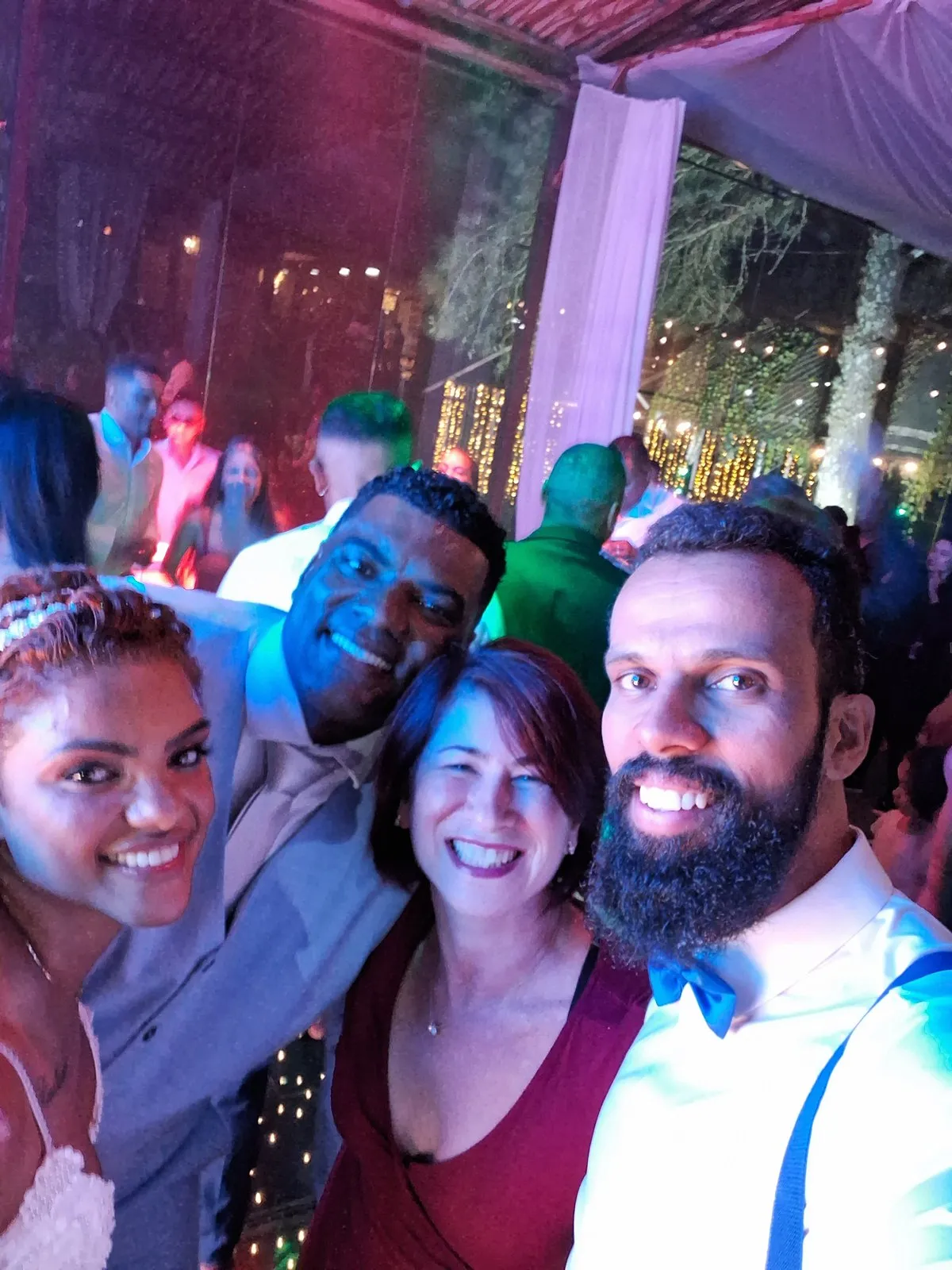 Gisele e Welton, casal que preparou a dança dos noivos na Escola de Dança We, em Guarulhos